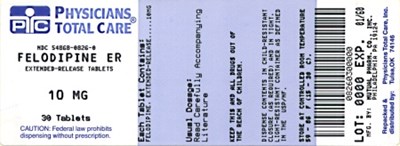Principal Display Panel (10 mg Label)